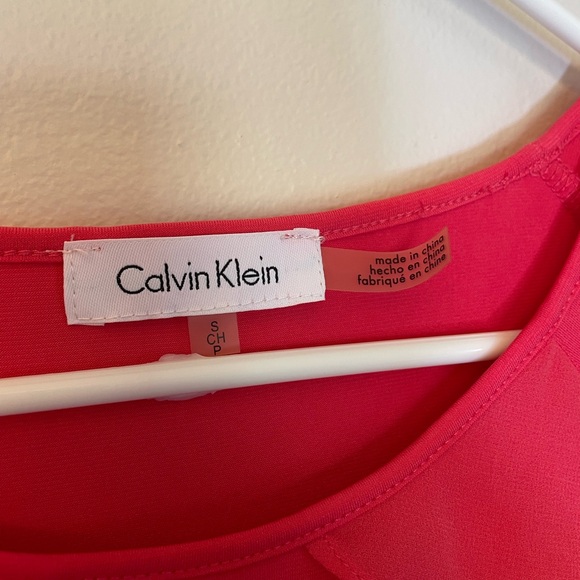 Calvin Klein - Small Pink Blouse - Picture 3 of 4